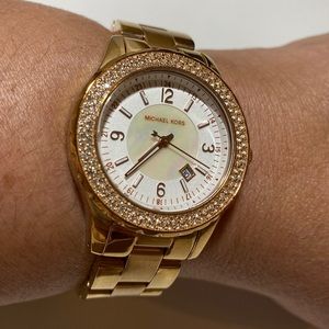 Michael Kors Rose Gold Tone Watch